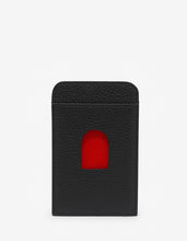 Load image into Gallery viewer, Loubislide Sneakers Sole Black Card Holder -
