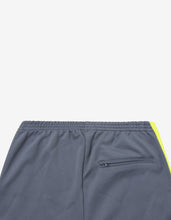 Load image into Gallery viewer, Grey Track Pants with Yellow Stripes -
