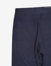 Load image into Gallery viewer, Navy Blue Baggy Chino Trousers -
