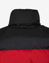 Load image into Gallery viewer, Red &amp; Black Stripe Down Coat -

