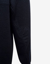 Load image into Gallery viewer, Navy Blue Logo Panelled Sweater -
