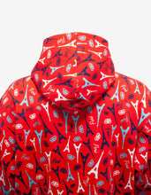 Load image into Gallery viewer, Red BB Paris Oversized Hoodie -
