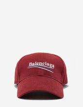 Load image into Gallery viewer, Red Election Logo Baseball Cap -
