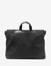 Load image into Gallery viewer, Downtown Black Nylon Messenger Bag

