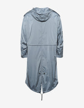 Load image into Gallery viewer, Grey Reflective Nylon Parka -
