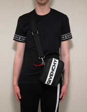 Load image into Gallery viewer, MC3 Black Logo Vertical Cross Body Bag
