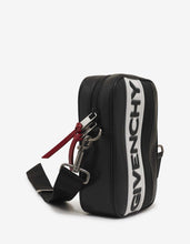 Load image into Gallery viewer, MC3 Black Logo Vertical Cross Body Bag
