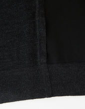 Load image into Gallery viewer, Grey Contrast Panel Knitted Henley Top -
