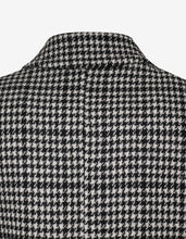 Load image into Gallery viewer, Houndstooth Check Wool Coat
