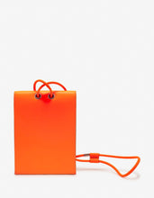 Load image into Gallery viewer, Neon Orange VLTN Neck Pouch -
