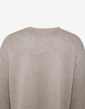 Load image into Gallery viewer, Undercover Beige V Face UFO Oversized Sweater
