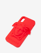Load image into Gallery viewer, Red Medusa Silicone iPhone X Phone Case -
