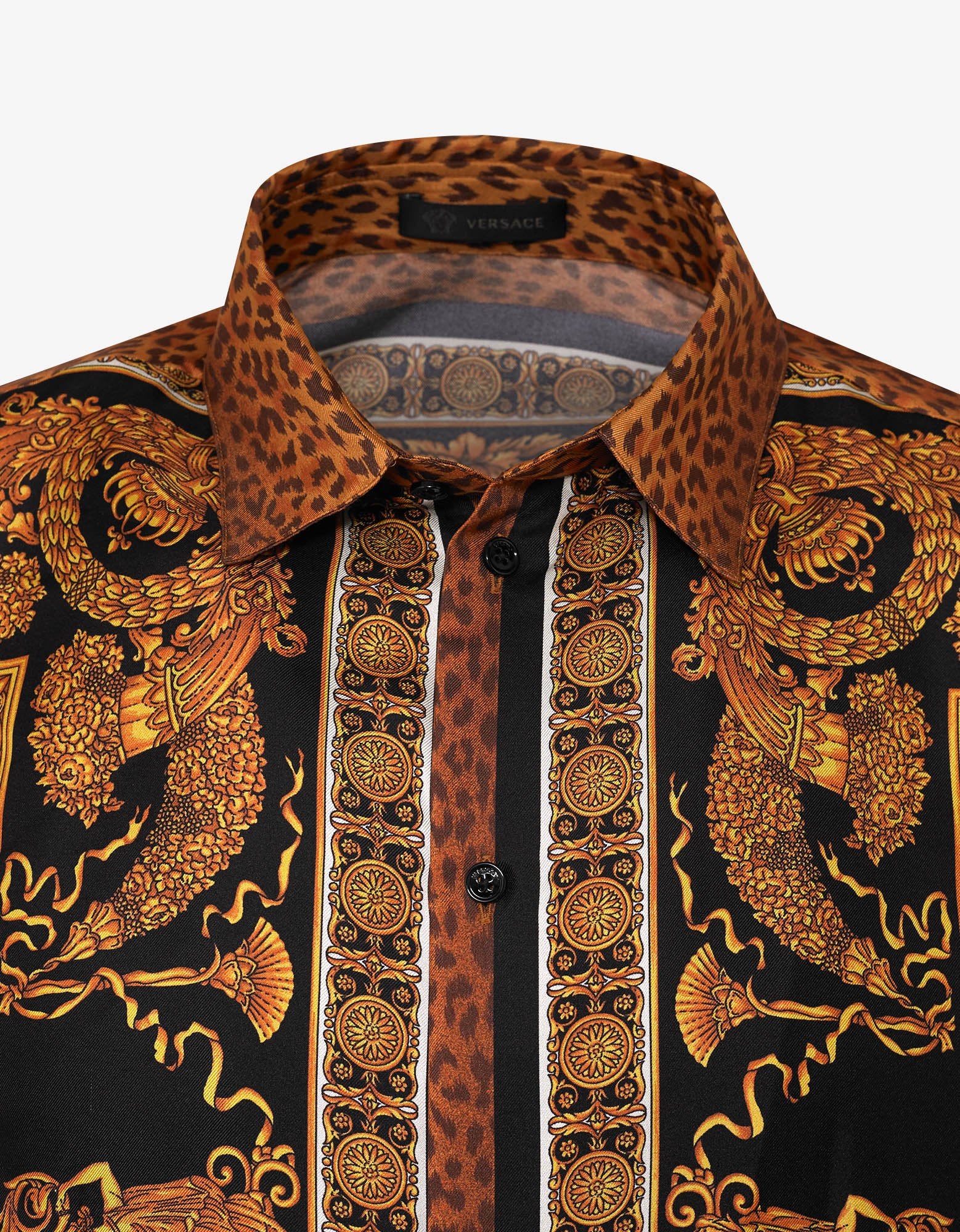 Signature Wild Print Silk Shirt – clickandgrofg5jw.com