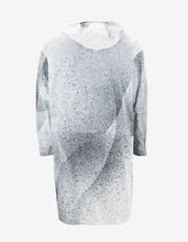 Load image into Gallery viewer, White Spray Paint Effect Lightweight Parka -
